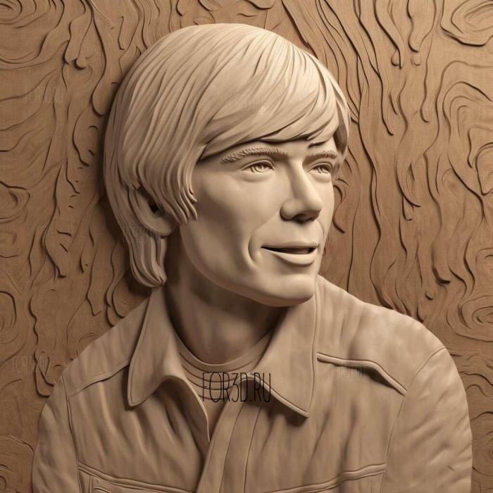 John Denver 1 stl model for CNC